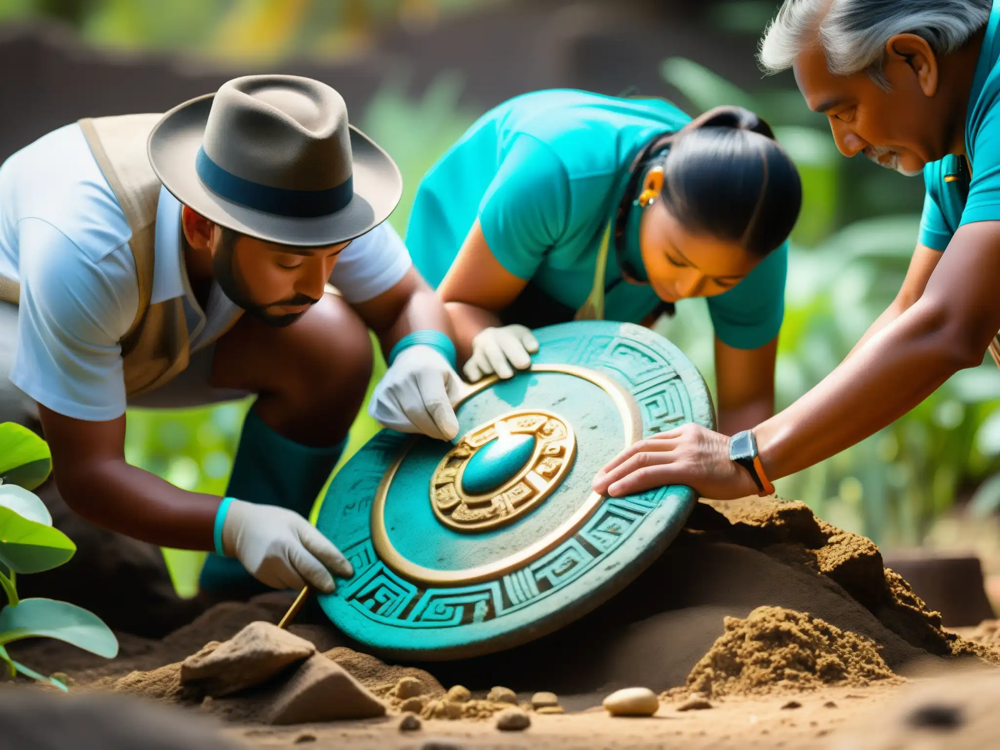 Los arqueólogos descubren el tesoro de Moctezuma entre ruinas aztecas