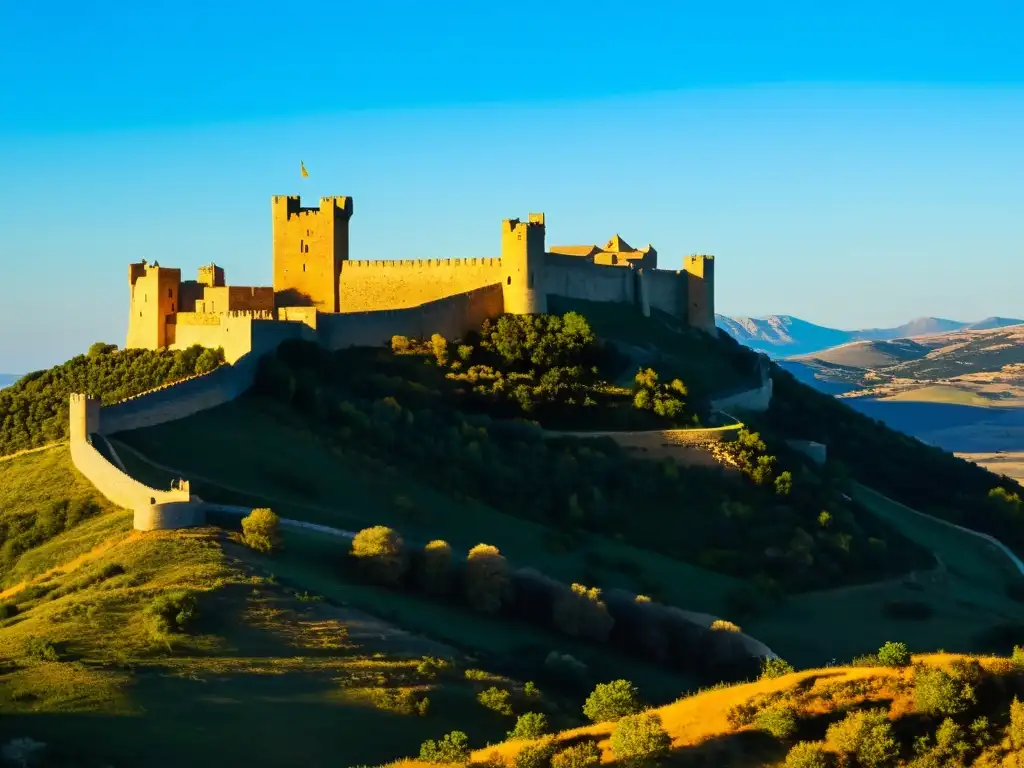 Castillo de Loarre, fortaleza legendaria que evoca la misteriosa historia de la Princesa Peralta en Aragón