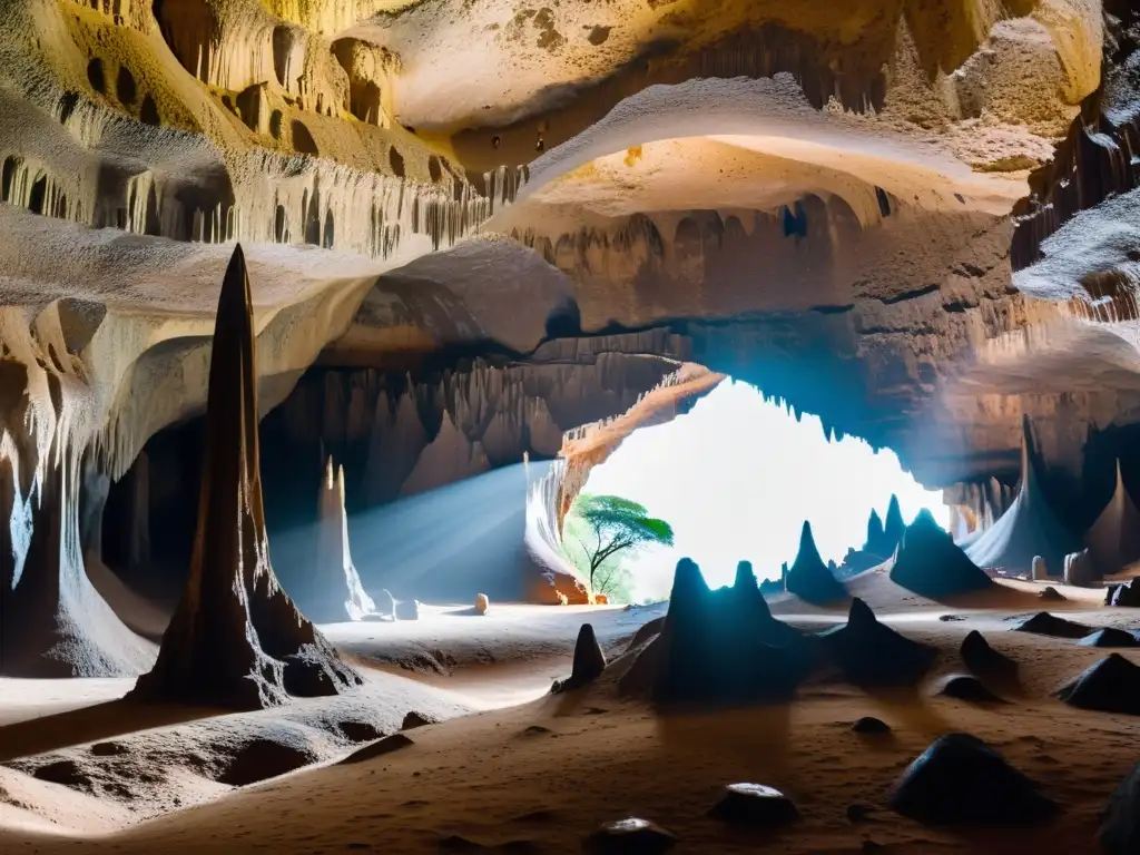 Explora las cuevas encantadas de Tanzania, misterios subterráneos y belleza ancestral en la luz natural