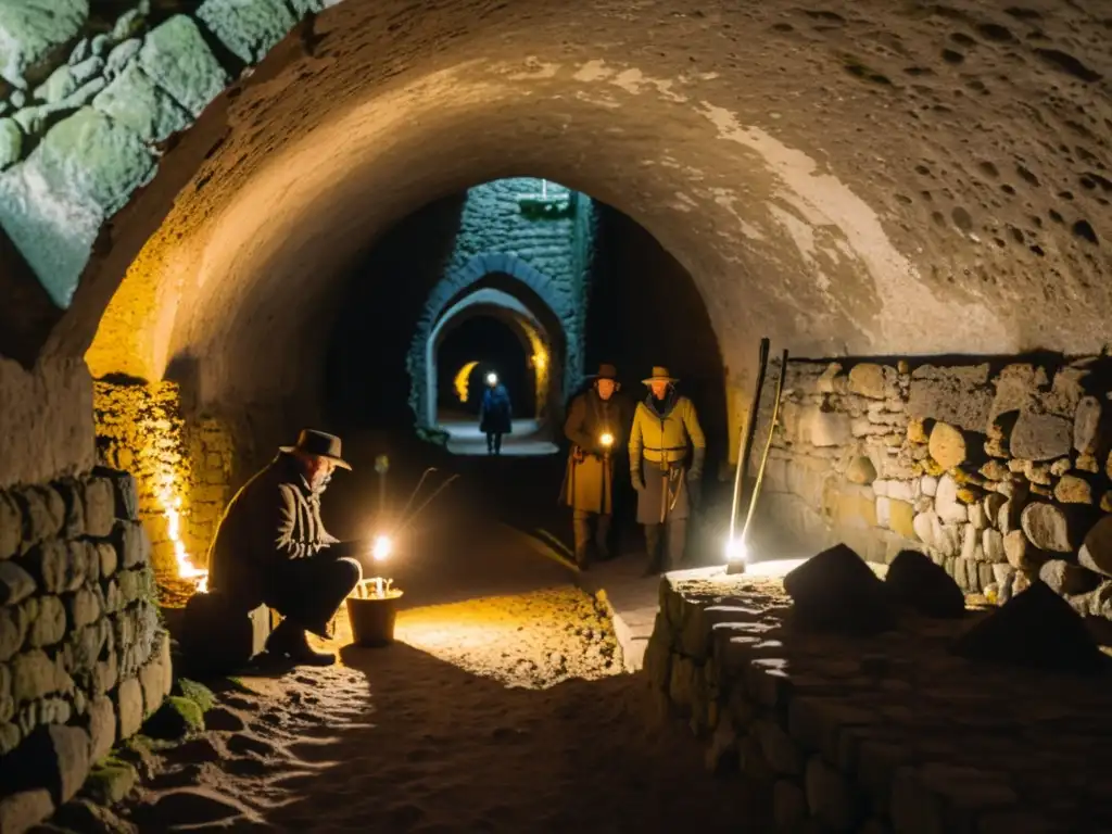 Excavación arqueológica en la misteriosa ciudad subterránea de Visby, Suecia