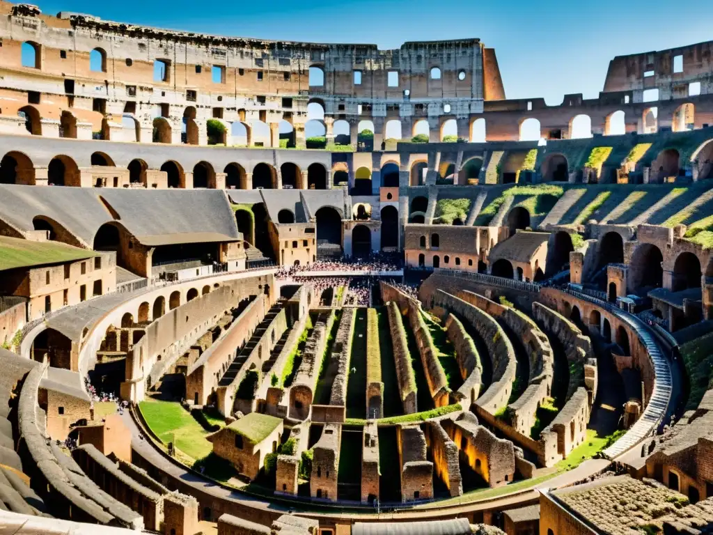 La majestuosidad del Coliseo Romano captura la influencia de la antigüedad en leyendas urbanas