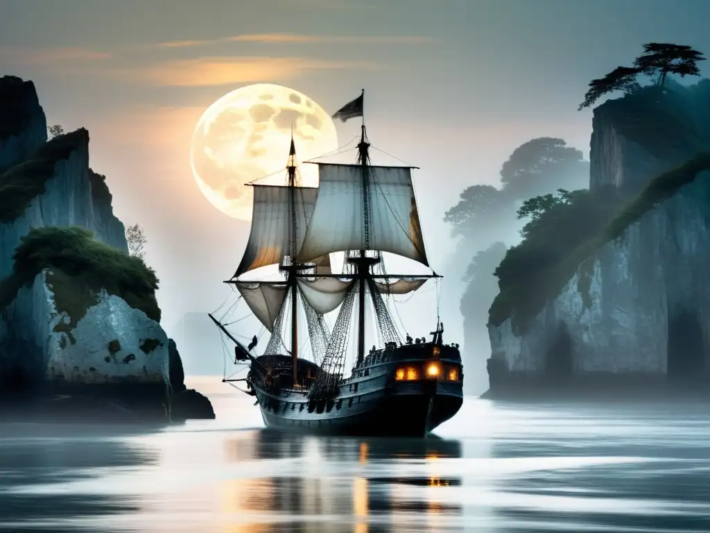 El misterio del Barco Fantasma Oeland se despliega en esta imagen documental, evocando la mística de la mitología sueca