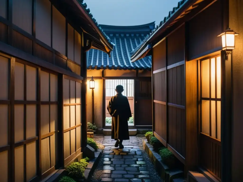 En una misteriosa callejuela de Tokio, Japón, se vislumbra la silueta de La Mujer de la Ventana, creando un aura de suspenso y misterio