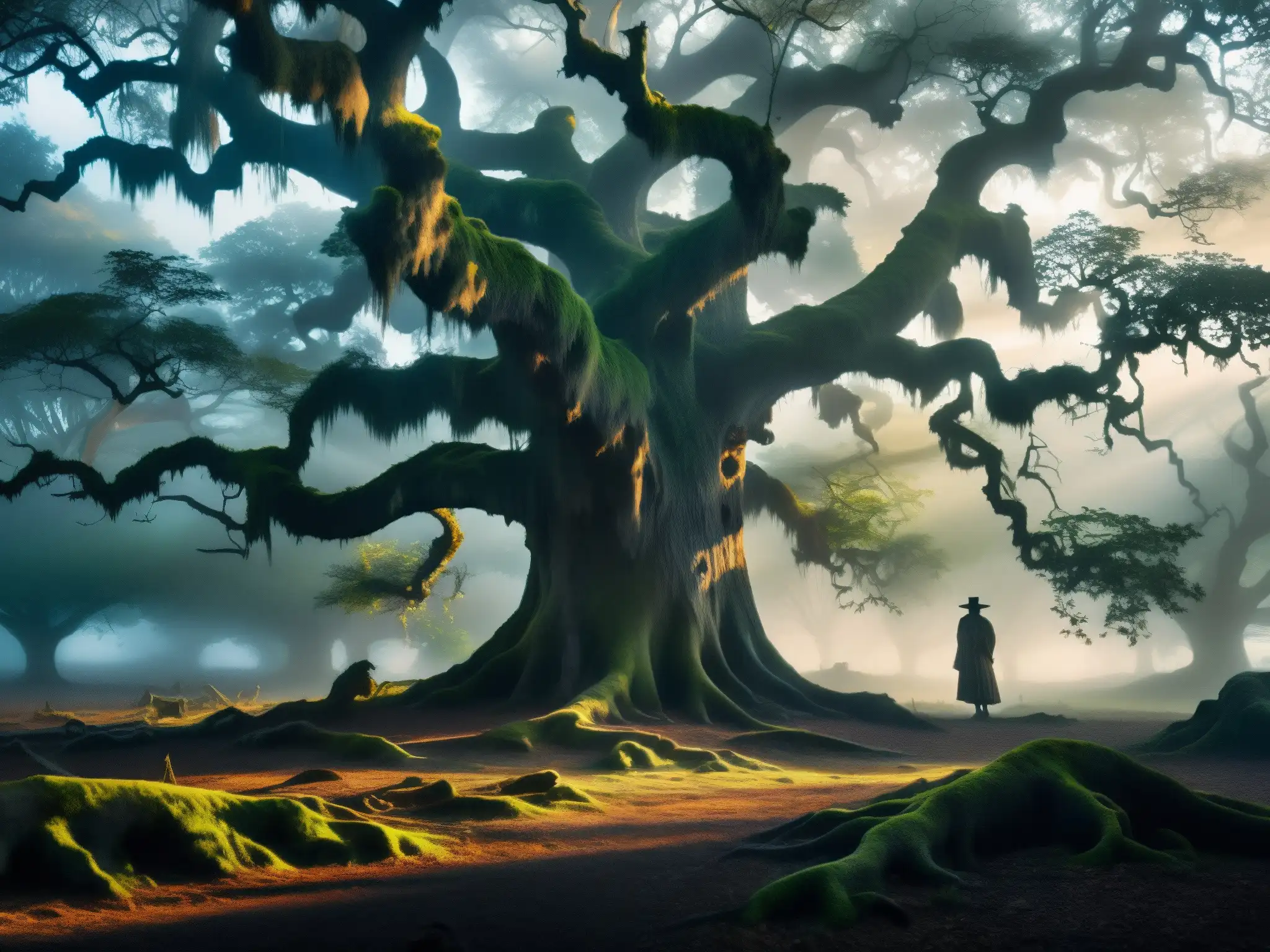En el misterioso bosque de Inunaki, la verdad detrás de la leyenda cobra vida en la oscuridad y la niebla