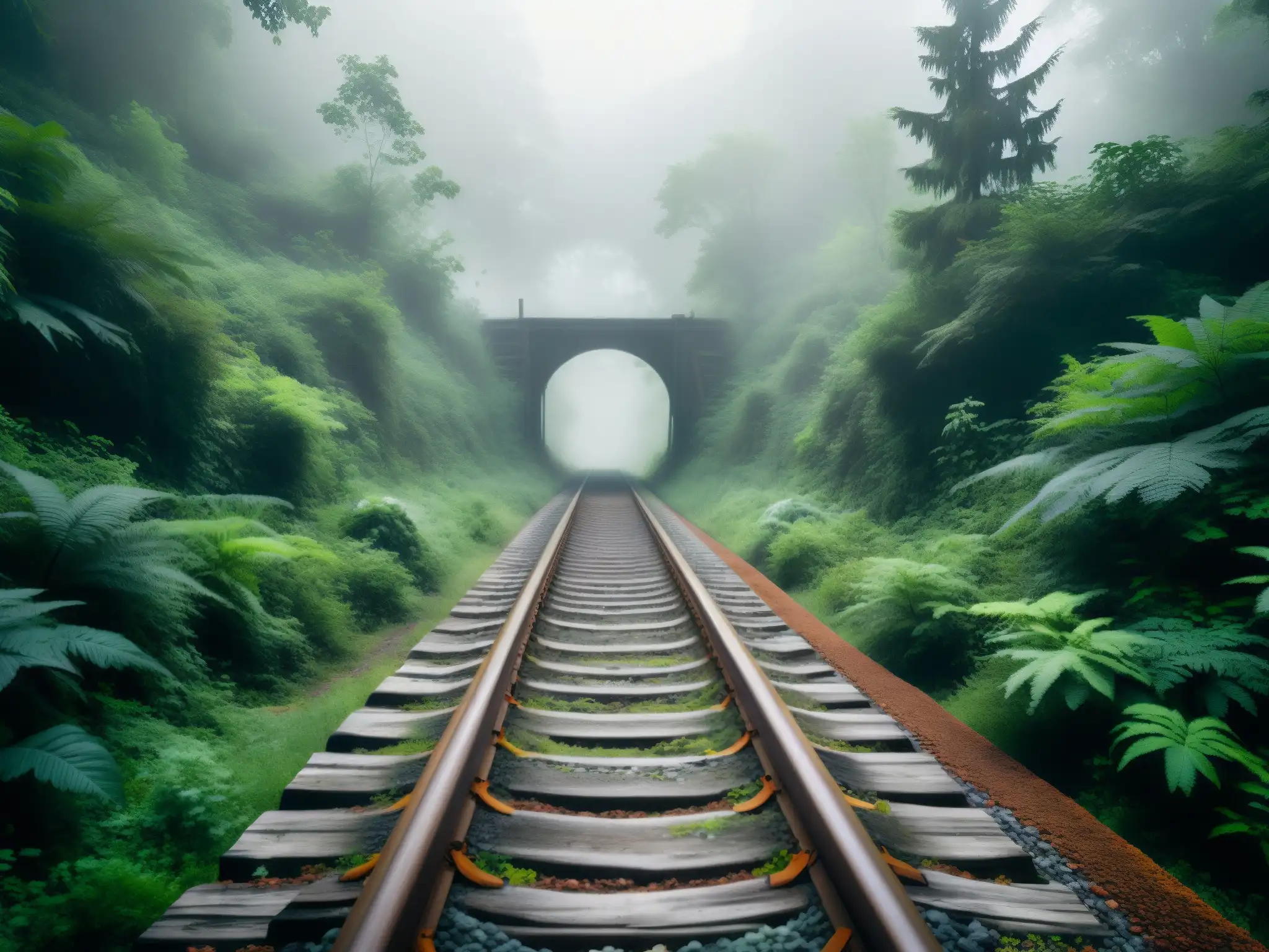 Un misterioso tren fantasma se adentra en la densa selva india, evocando mitos y leyendas