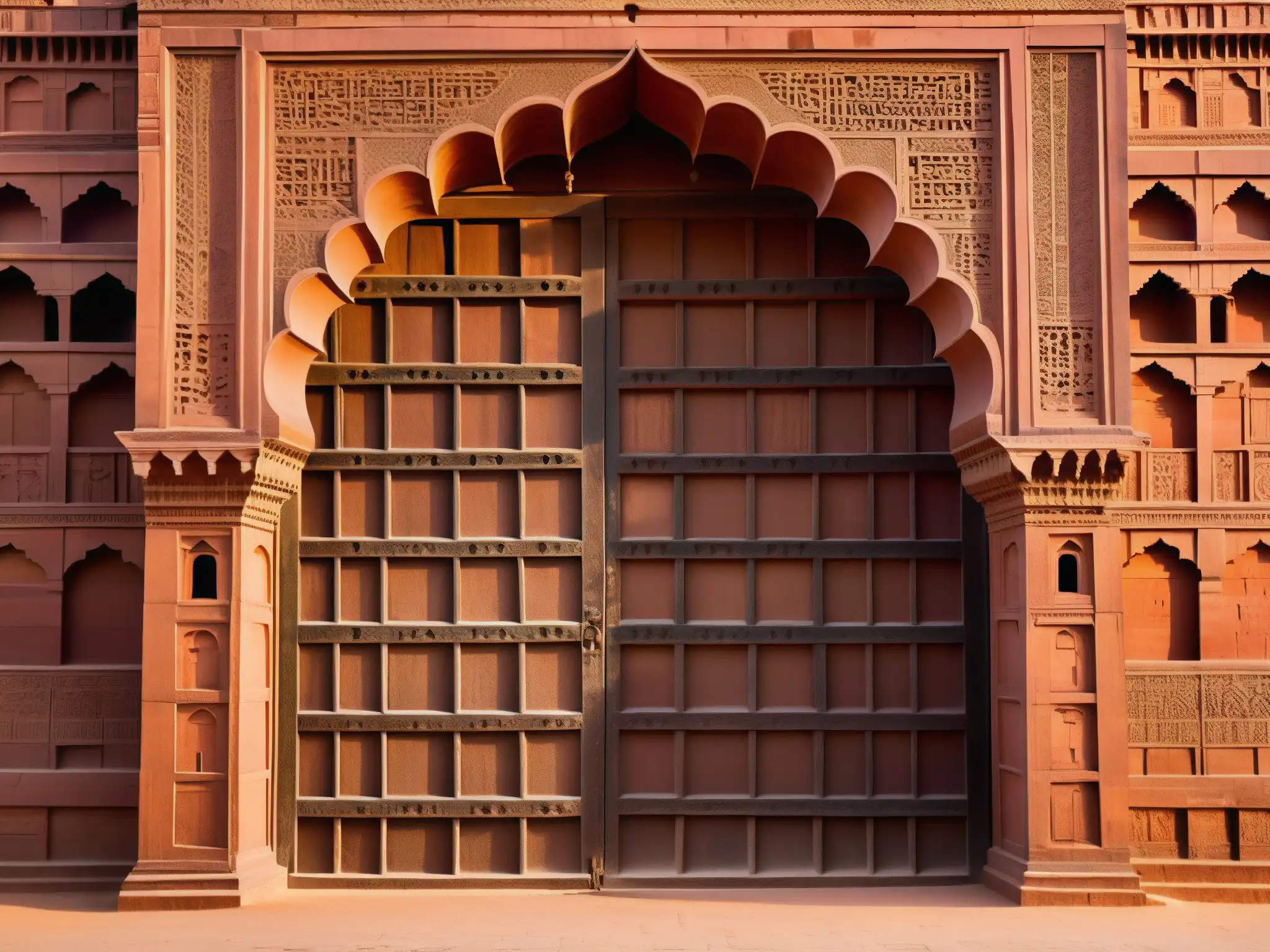 Misteriosos grabados y símbolos en la antigua 'Puerta de la Muerte', Fatehpur Sikri