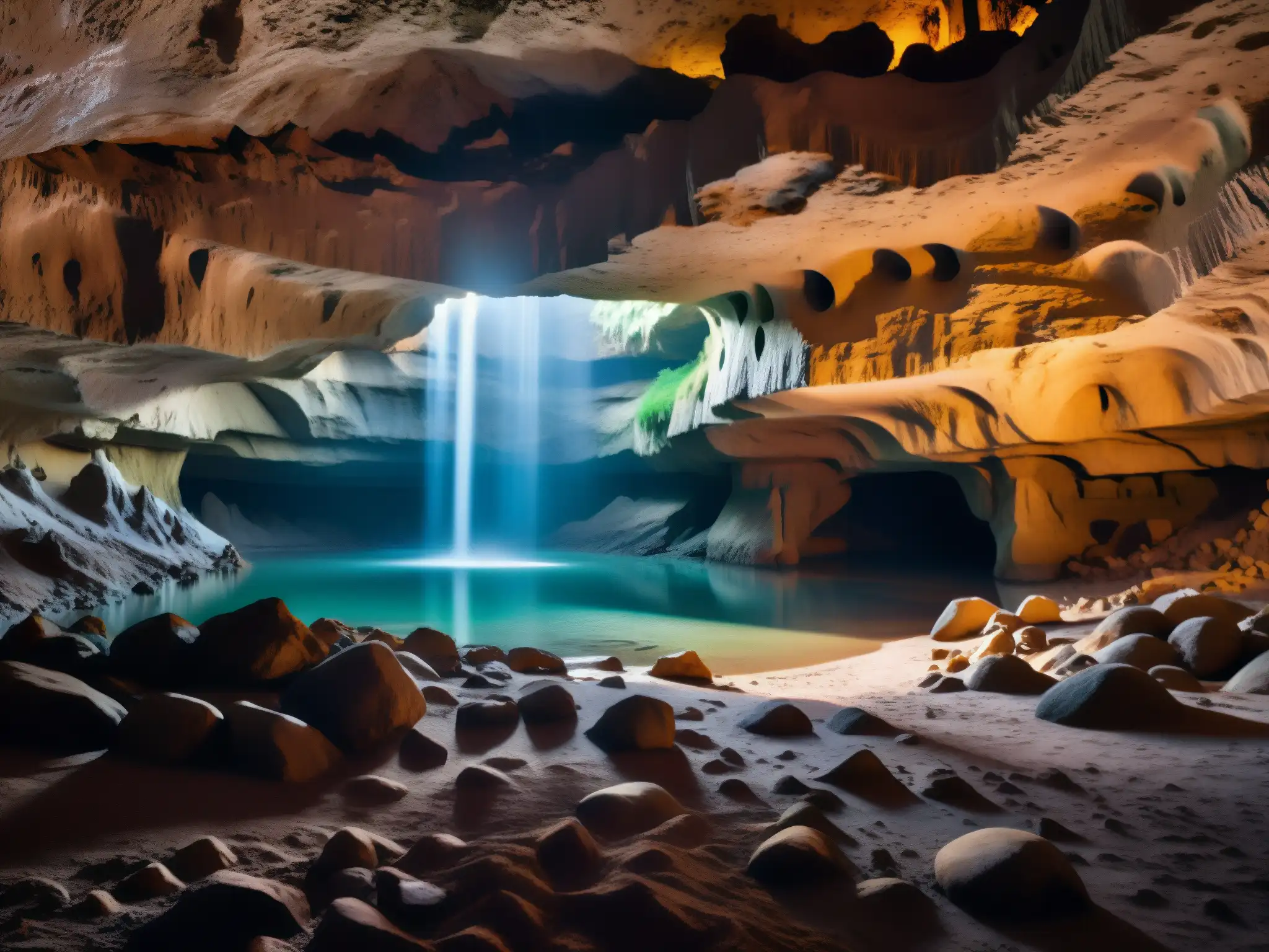 Explorando la posibilidad científica de la teoría de la tierra hueca en un impresionante sistema de cuevas subterráneas